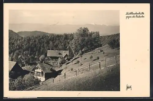 AK Mühlbacherhütte, Berghütte gegen die Stübalm