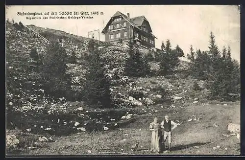 AK Stubenberghaus auf dem Schöckel