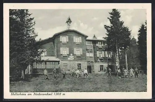 AK Hallerhaus, Berghütte am Niederwechsel