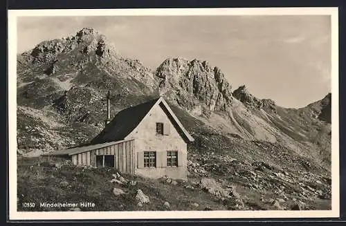 AK Mindelheimer Hütte an der Schafalpkopfgruppe