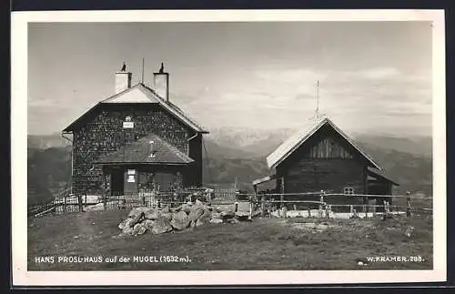 AK Hans Prosl-Haus auf der Mugel