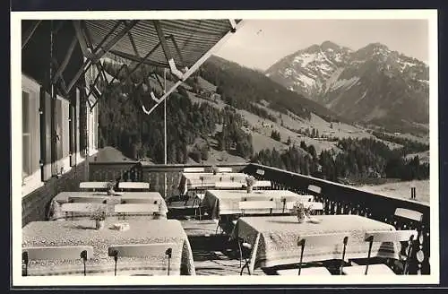 AK Waldemar-Petersen-Haus bei Hirschegg im Kleinwalsertal