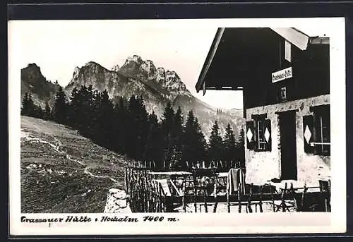 AK Grassauer Hütte auf der Hochalm