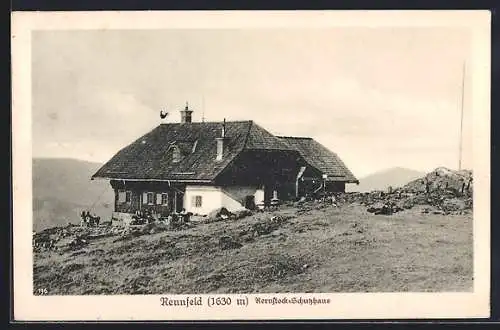 AK Kernstock-Schutzhaus am Rennfeld