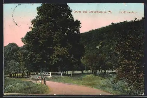 AK Creuzburg a. W., Partie am Schützenplatz