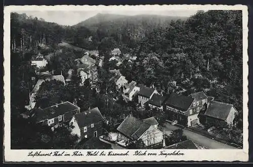 AK Thal im Thür. Wald, Blick vom Tempelchen