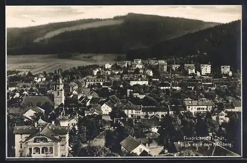 AK Friedrichroda, Blick nach dem Körnberg