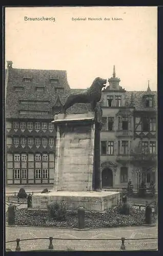 AK Braunschweig, Denkmal Heinrich des Löwen