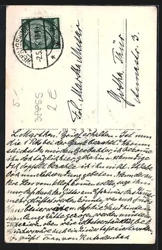 AK Wernigerode a. Harz, Rathaus mit Brunnen