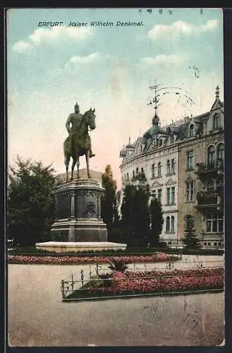 AK Erfurt, Kaiser Wilhelm-Denkmal