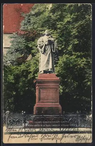 AK Erfurt, Lutherdenkmal