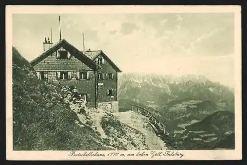 AK Purtschellerhaus, Berghütte am hohen Göll