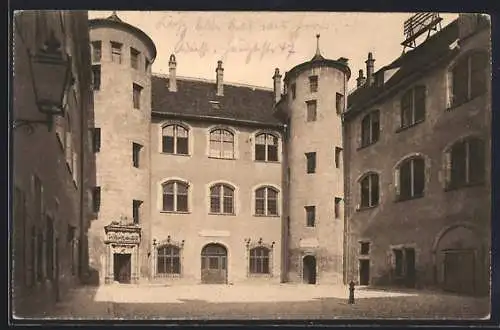 AK Göppingen, Partie im Schlosshof