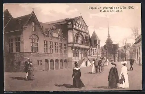 AK Liége, Exposition Universelle 1905, Palais de l`Art ancien