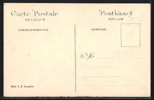 AK Bruxelles, Exposition Universelle 1910 - Deutscher Pavillon und Holländischer Garten