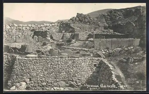 AK Mycenae, the Walls