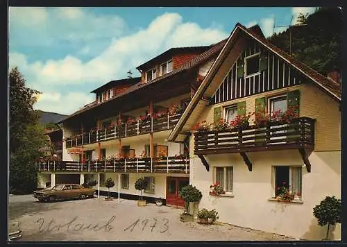 AK Oberharmersbach-Löcherberg, Hotel-Pension Schwarzwald-Idyll