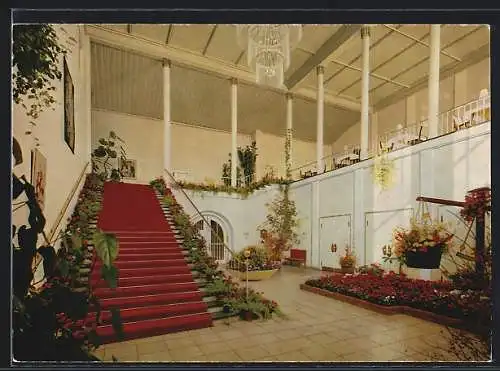 AK Freudenstadt, Grosse Halle im Kurhaus