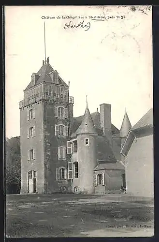 AK Saint-Hilaire, Château de la Goupillère près de Tuffé (Sarthe)