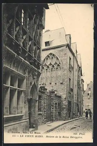 AK Le Mans, Maison de la Reine Bérengère dans le Vieux Mans