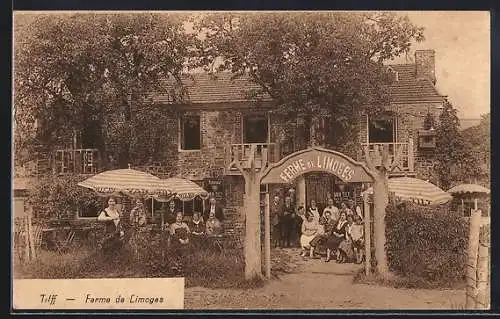 AK Tilff, Hotel a la Ferme de Limoges, Propr. V. Mordant