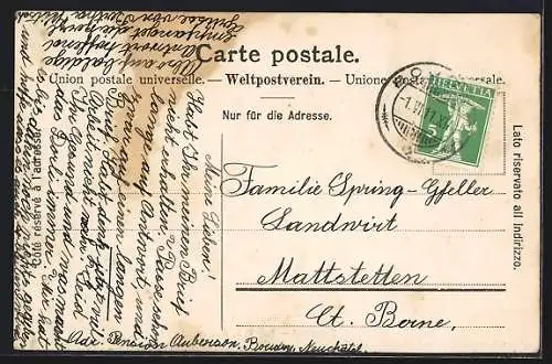 AK Neuchâtel, Rue P. L. Coulon, Strassenpartie