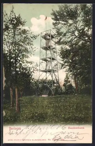 AK Beringen, Blick auf den Randenthurm