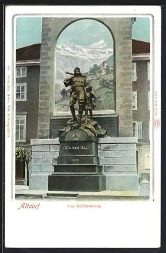 AK Altdorf, Telldenkmal