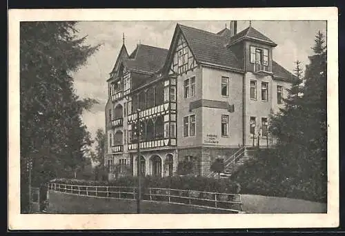 AK Bad Sachsa / Südharz, Hotel Fürst Bismarck