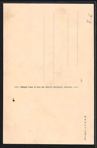 AK Erfurt, Marie u. Emil Opitz, Gesangsduett