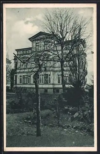 AK Friedrichroda i. Thür., Fremdenheim Hotel Buchholtz, Bes. Geschw. Helfer