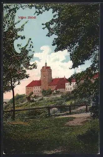 AK Allstedt, Blick zum Schloss