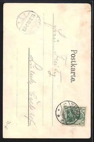 AK Weimar / Thüringen, Kriegerdenkmal