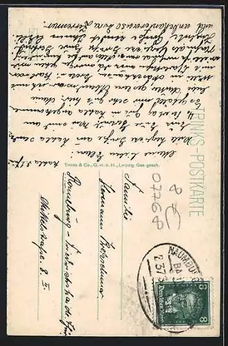 AK Kahla / Thür., Kirche mit Strassenpartie