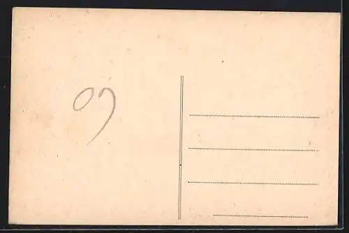 AK Mas-d`Azil, Vue générale du village entouré de montagnes