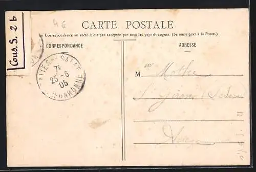 AK Salies-du-Salat, Vue générale