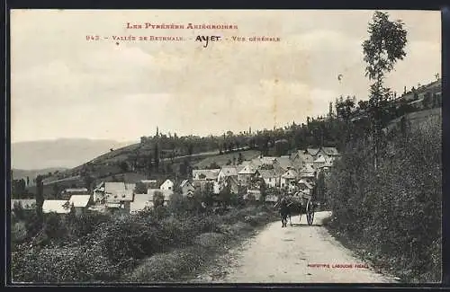 AK Ayer, Vallée de Bethmale, Vue générale des Pyrénées Ariégeoises