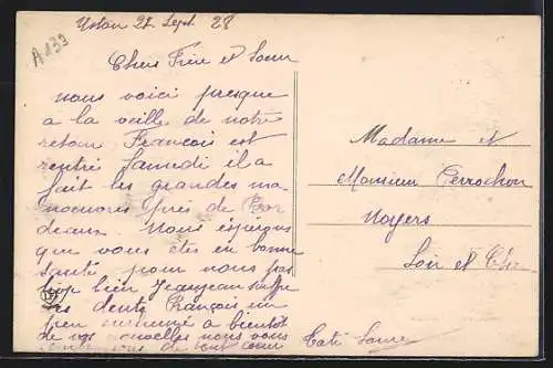 AK Saint-Gironnais, Vue pittoresque de la vallée d`Ustou dans les Pyrénées Ariégeoises