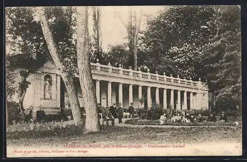 AK Audinac-les-Bains, Établissement thermal près de St Girons (Ariège)