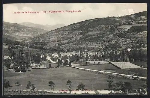 AK Audressein, Vue générale de la vallée de la Bellongue