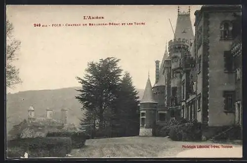 AK Foix, Château de Bruniquel-Bénac et les tours majestueuses