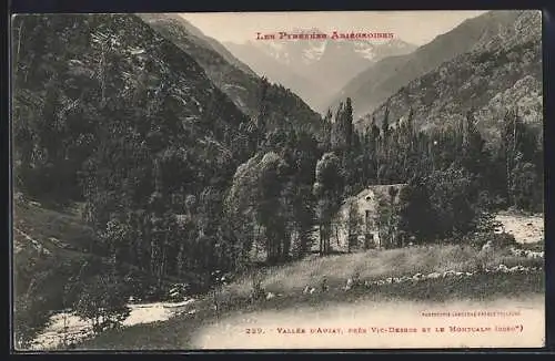 AK Vic-Dessos, Vallée d`Auzat et le Montcalm