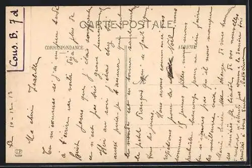 AK Le Mas-d`Azil, Entrée de la grotte en Anont