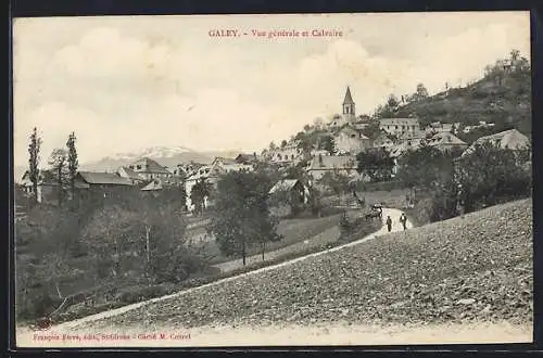 AK Galey, Vue générale et Calvaire