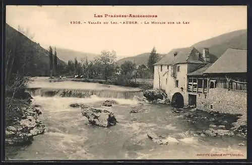 AK Auber, Le Moulin sur le Lez dans la vallée du Lez