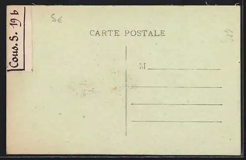 AK Saint-Lizier, Vue générale des Pyrénées Ariégeoises