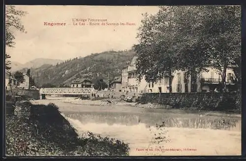 AK Engomer, Le Lez, Route de Sentein-les-Bains