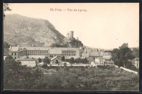 AK Foix, Vue du Lycée