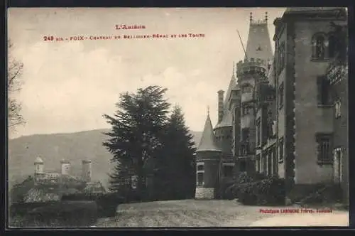 AK Foix, Château de Bellissen-Bénac et les tours