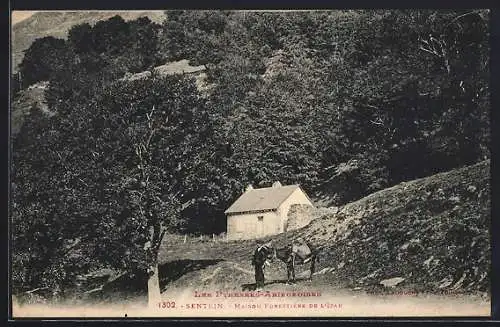 AK Sentein, Maison forestière de l`Izard dans les Pyrénées ariégeoises